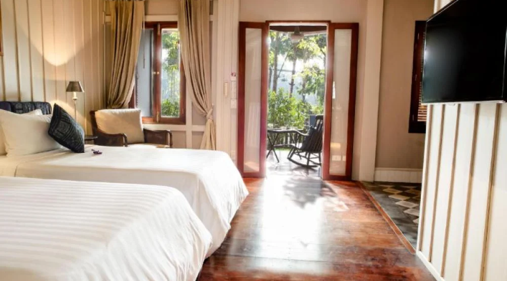 Deluxe Garden View at Burasari Heritage