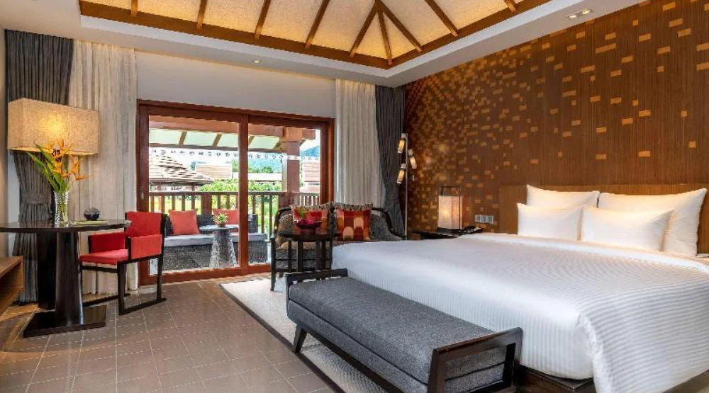 Deluxe Room, One King Size Bed at Pullman Luang Prabang