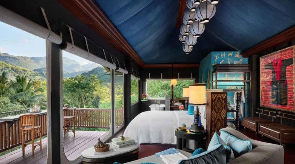 Hilltop Tent King at Rosewood Luang Prabang
