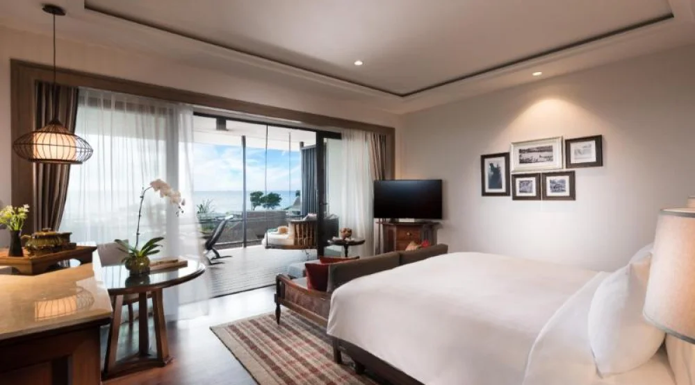 Executive Sunrise Sea Facing Balcony Room at Anantara Desaru Coast Resort & Villas