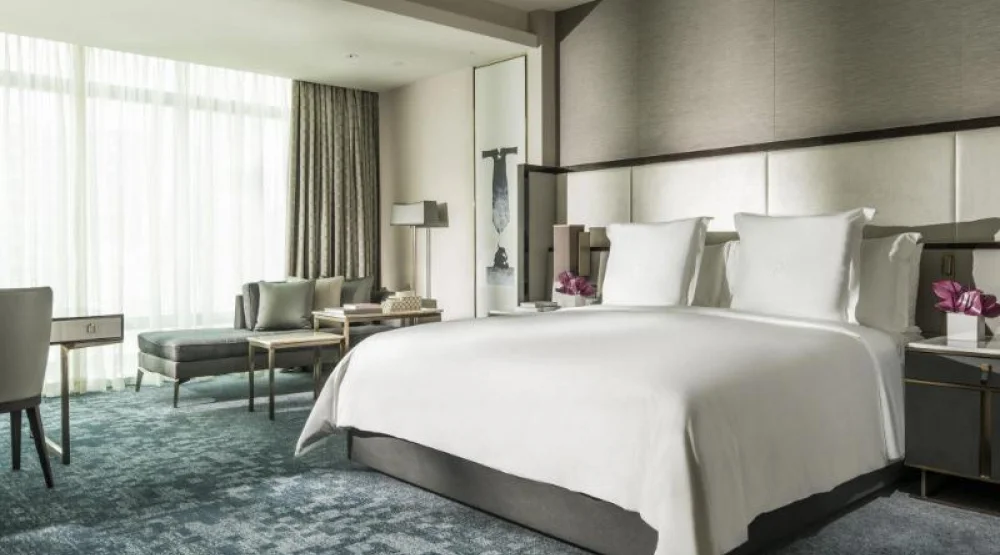 Pool and Garden View Room King Bed at Four Seasons Kuala Lumpur