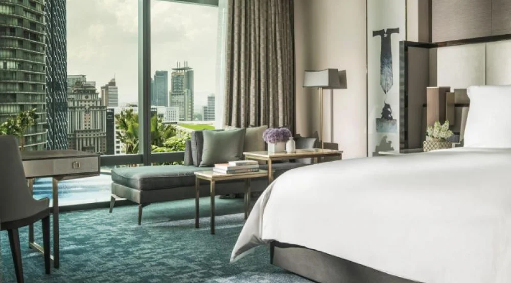 Club Premier Park View Room Two Double Beds at Four Seasons Kuala Lumpur