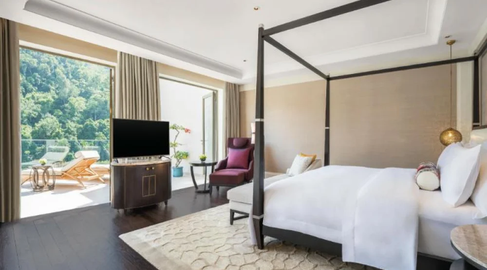 Penthouse Suite, One King, Rainforest View, Sea View, Corner Room at The St. Regis Langkawi