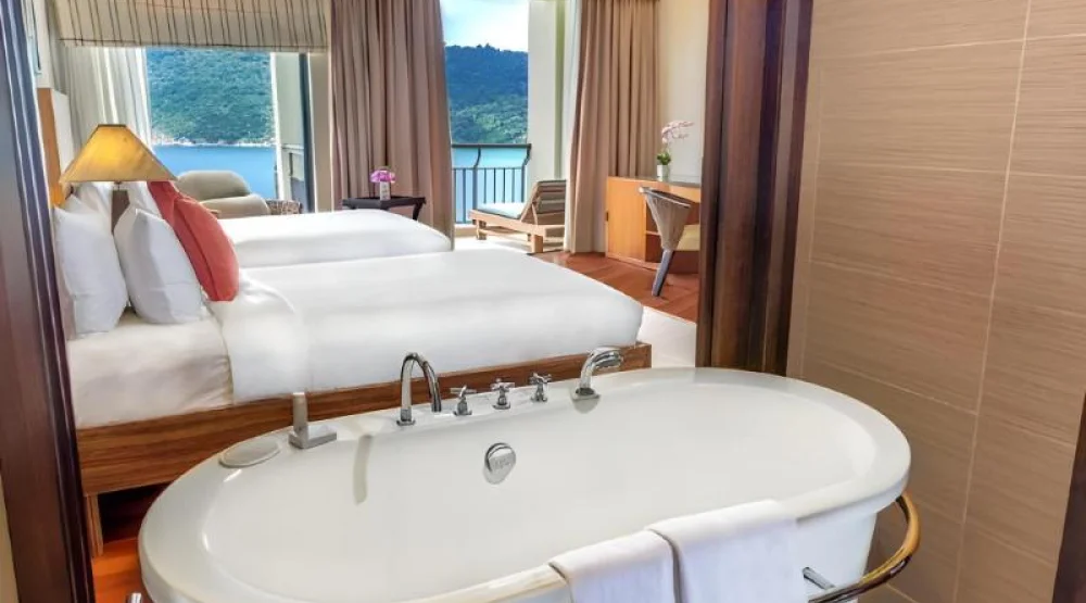 Premier Cliff View Twin Room at The Taaras Beach & Spa Resort