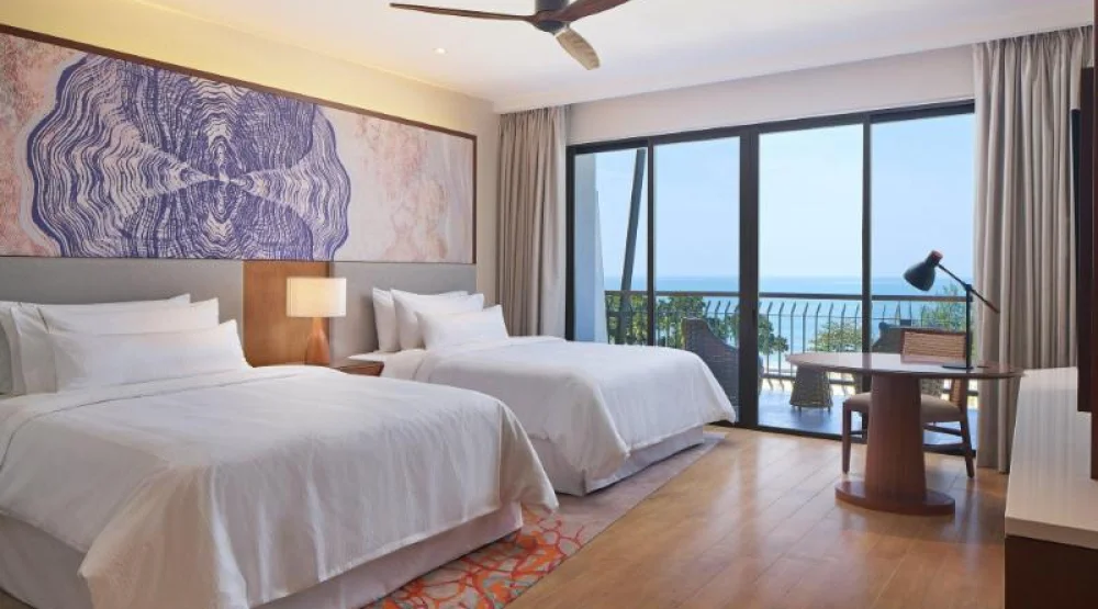 Guest Room, Two Queen, Tropical View at The Westin Desaru Coast Resort