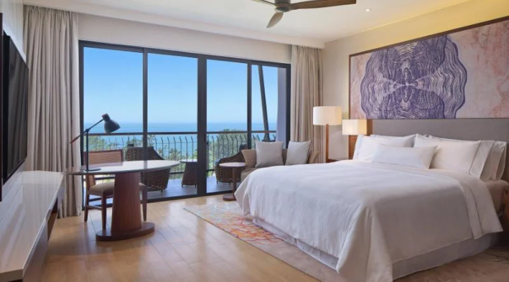 Guest Room, One King, Sea View, Balcony at The Westin Desaru Coast Resort