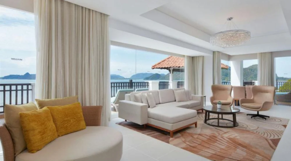 Two Bedroom Suite, Bedroom 1: One King, Bedroom 2: Two Twin, Ocean View at Westin Langkawi Resort & Spa