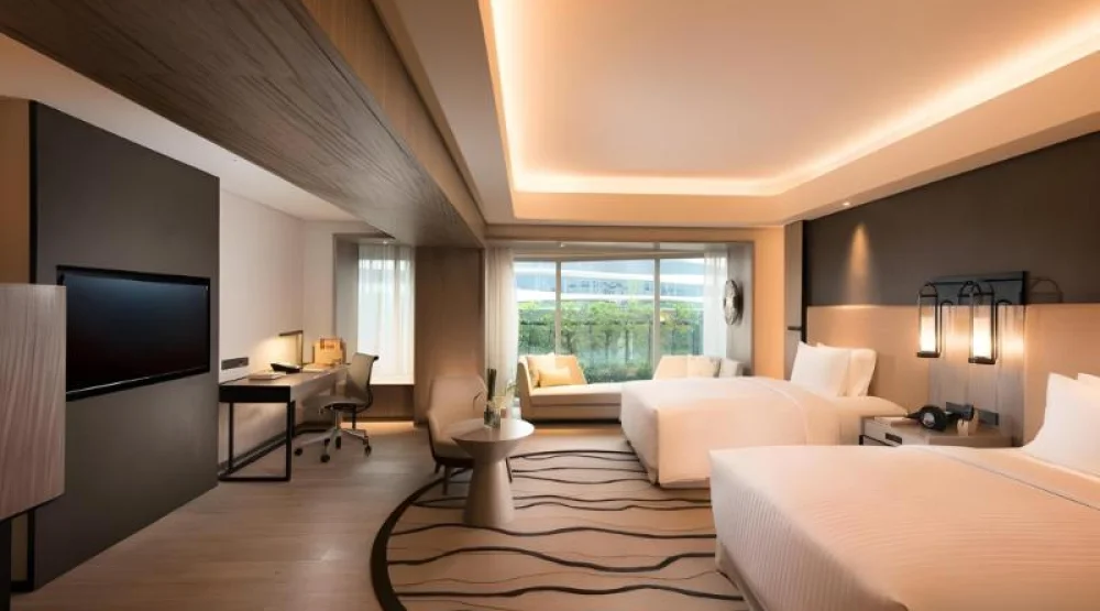 Twin Premier Room at Conrad Manila