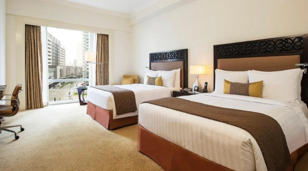 Fairmont Room Two Double Beds at Fairmont Makati
