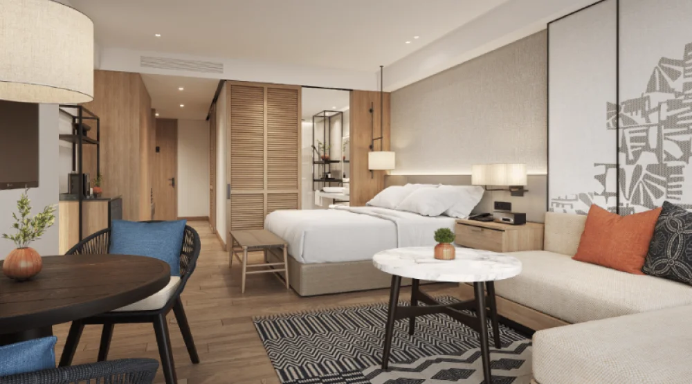 One King Junior Suite Ocean View at Crowne Plaza Fiji Nadi Bay Resort & Spa