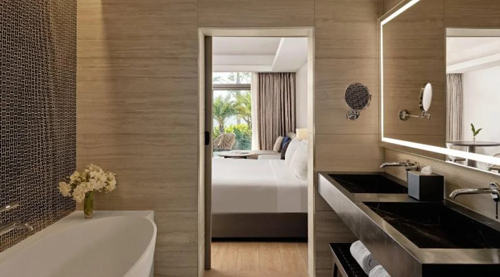 One King Junior Suite Corner Ocean View at Crowne Plaza Fiji Nadi Bay Resort & Spa