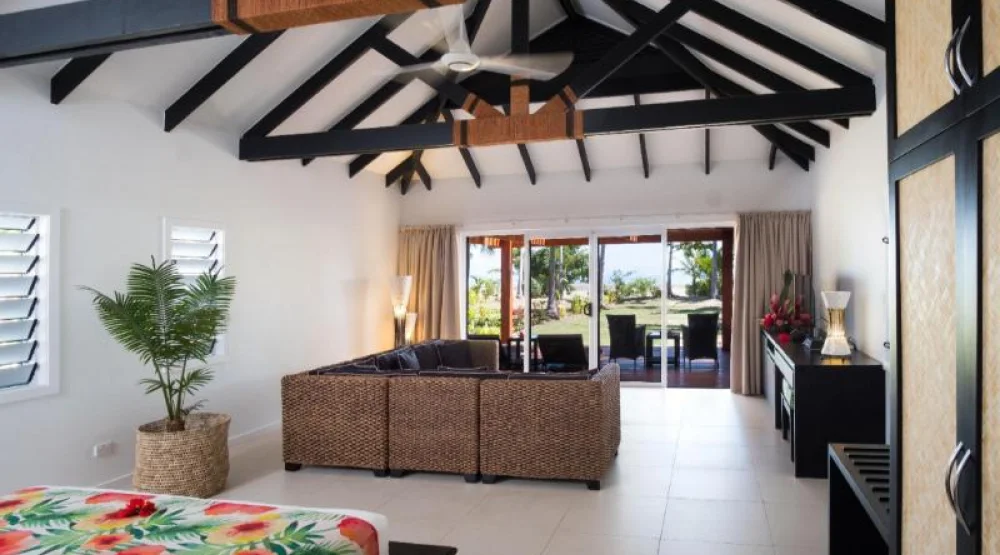 Beachront Villa with Private Pool at Lomani Island Resort & Spa