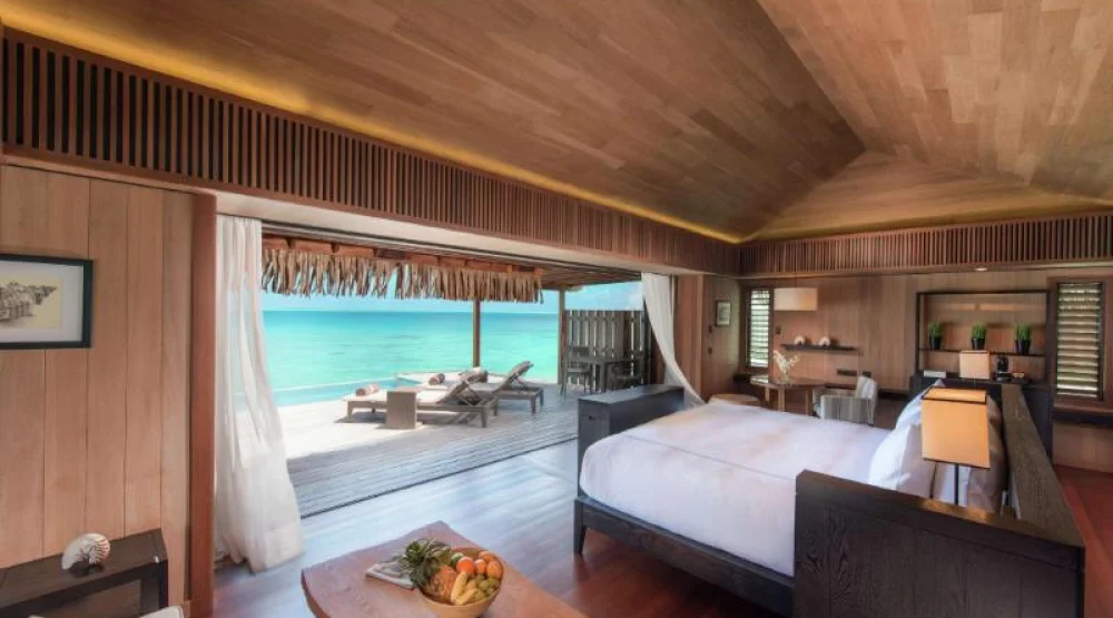 King Sunset View Overwater Pool Villa at Conrad Bora Bora Nui