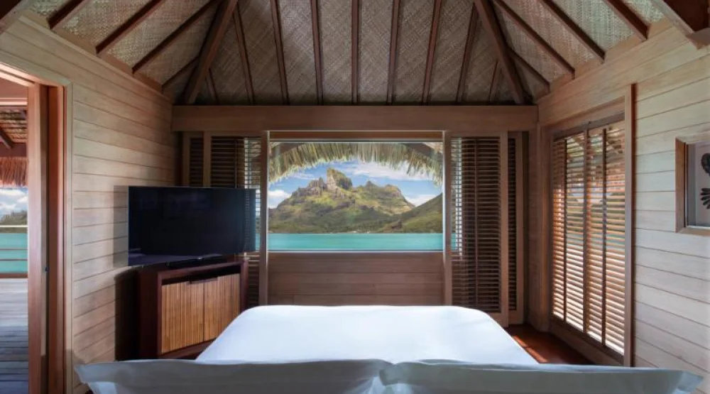 Otemanu Over Water Bungalow with Plunge Pool at Four Seasons Resort Bora Bora