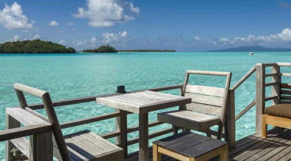 One King End Of Pontoon Overwater Bungalow at Intercontinental Bora Bora Le Moana Resort