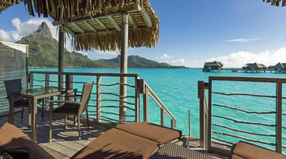 One King Overwater Villa Otemanu Mountain View at Intercontinental Bora Bora Resort Thalasso Spa