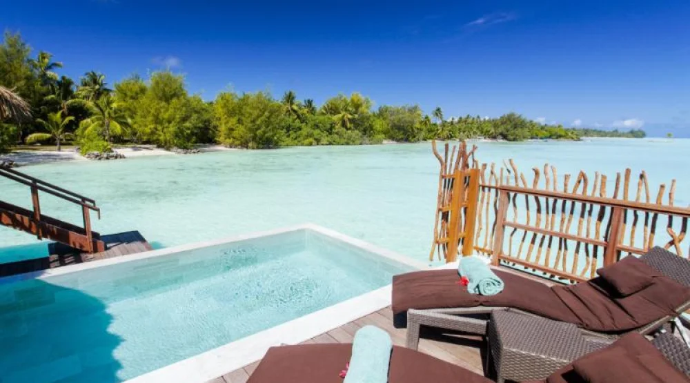 One King Overwater Villa Beach View Private Pool at Intercontinental Bora Bora Resort Thalasso Spa