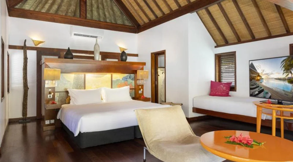 Luxury Garden Bungalow with Beach View One King Bed at Sofitel Kia Ora Moorea Beach Resort