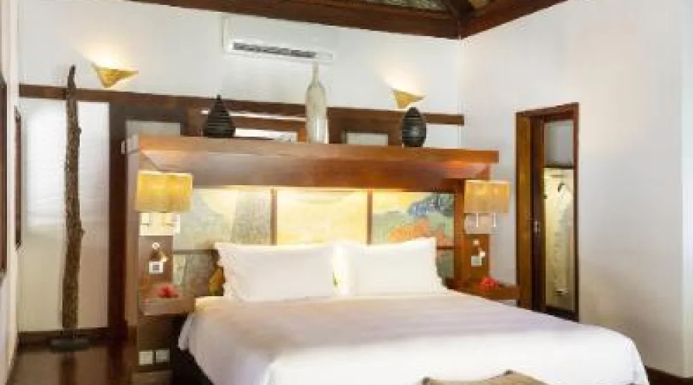 Luxury Bungalow One King Bed Beach Front at Sofitel Kia Ora Moorea Beach Resort