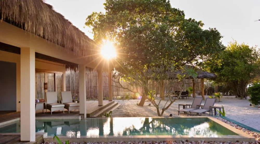 Two Bedroom Zanzibar Villa with Private Pool at Bawe Island