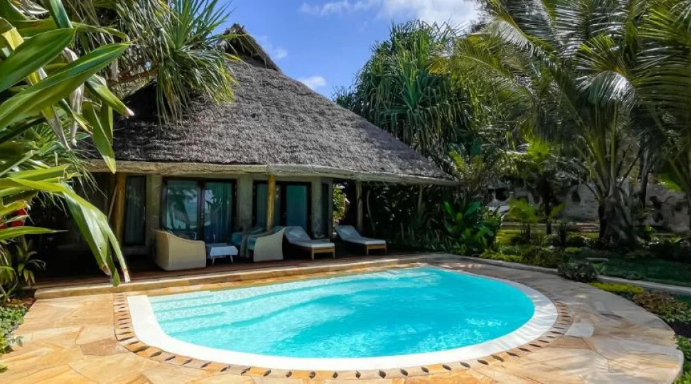 Seafront Luxury Villa with Private Pool at Tulia Zanzibar Unique Beach Resort