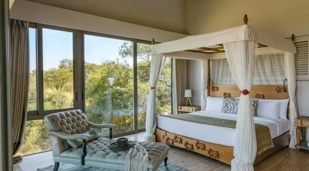 Two Bedroom Suite Lagoon View at Melia Serengeti Lodge Member of Melia Collection