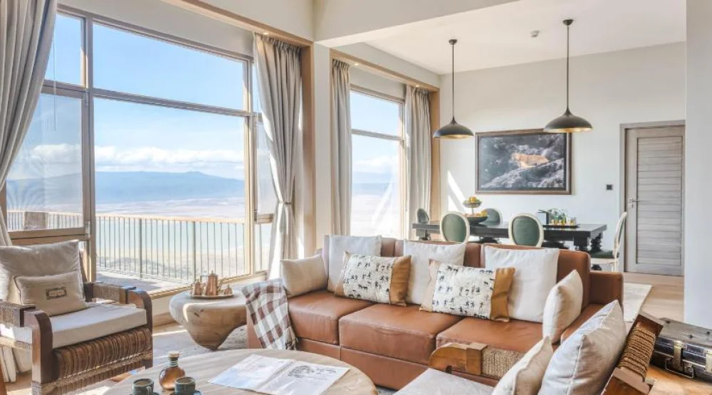 Two Bedroom Royal Suite at Ngorongoro Lodge Member of Melia Collection