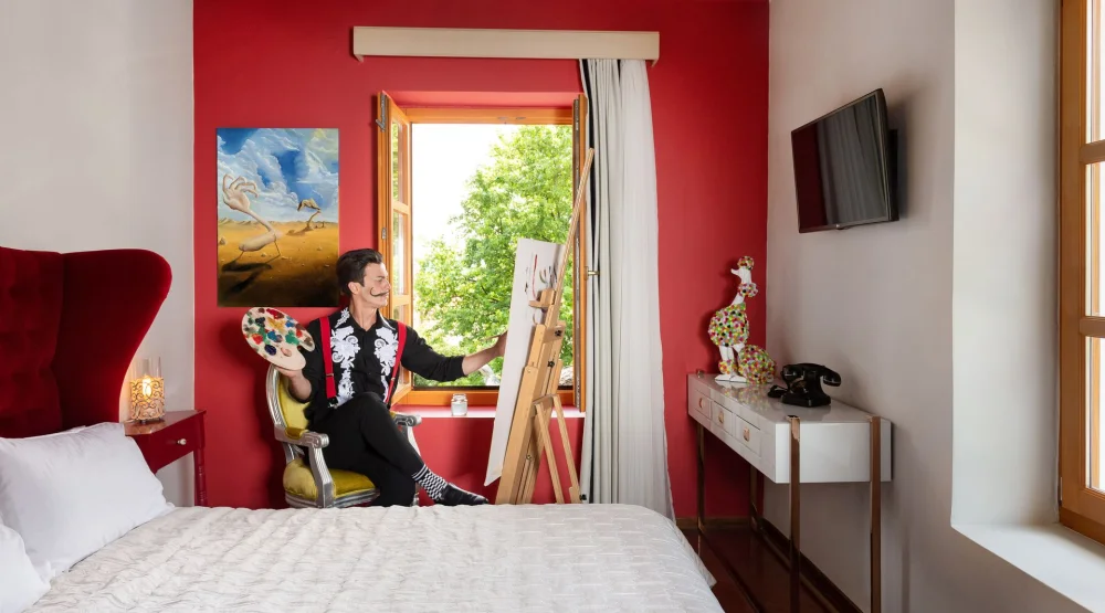 Just at A For Art Hotel Thassos