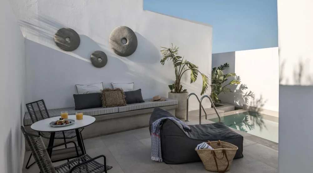 Island Room with Private Pool at A Hotel Mykonos