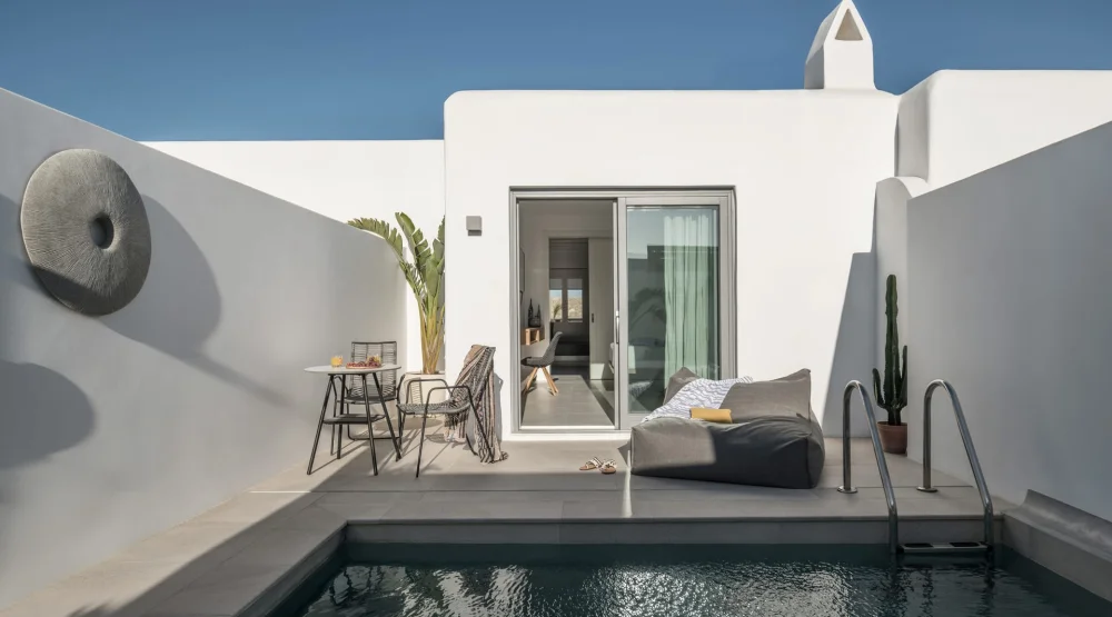 Family Superior Suite with Private Pool at A Hotel Mykonos