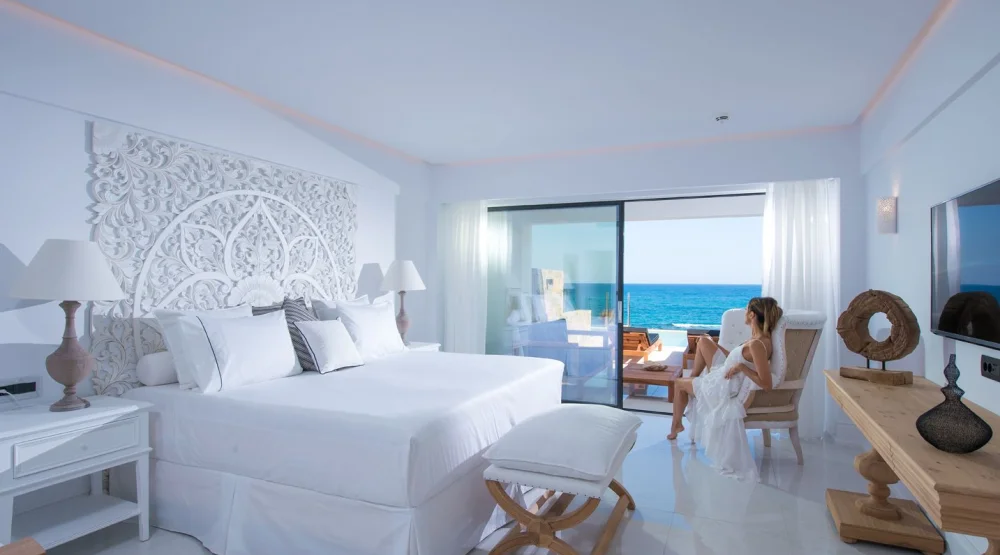 Luxury Seafront Guestroom with Private Pool at Abaton Island Resort & Spa
