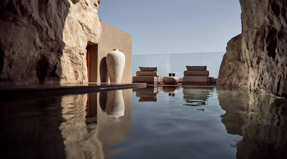 Cave Suite (sea View with Private Pool) at Acro Suites