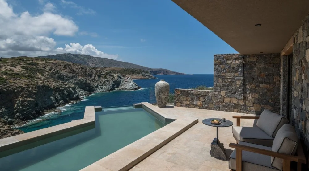 Sunset Villa (one Bedroom Villa with Private Infinity Glass Pool) at Acro Suites