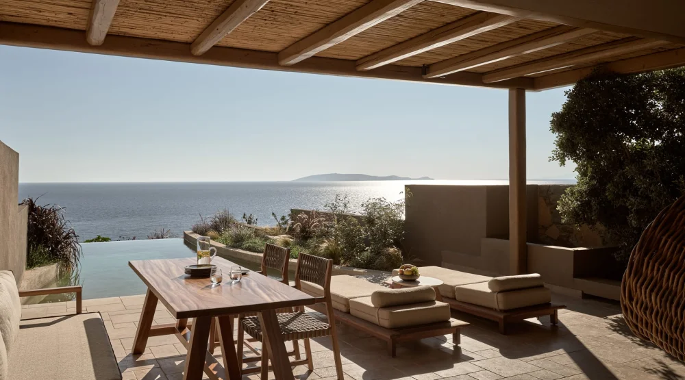 Summer House (two Bedroom Villa with One Private Pool and Garden Patio) at Acro Suites