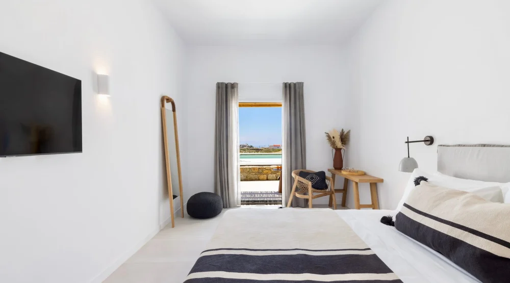 Deluxe Double Room with Horizon View - Upper Floor at Adama Mykonos Hotel