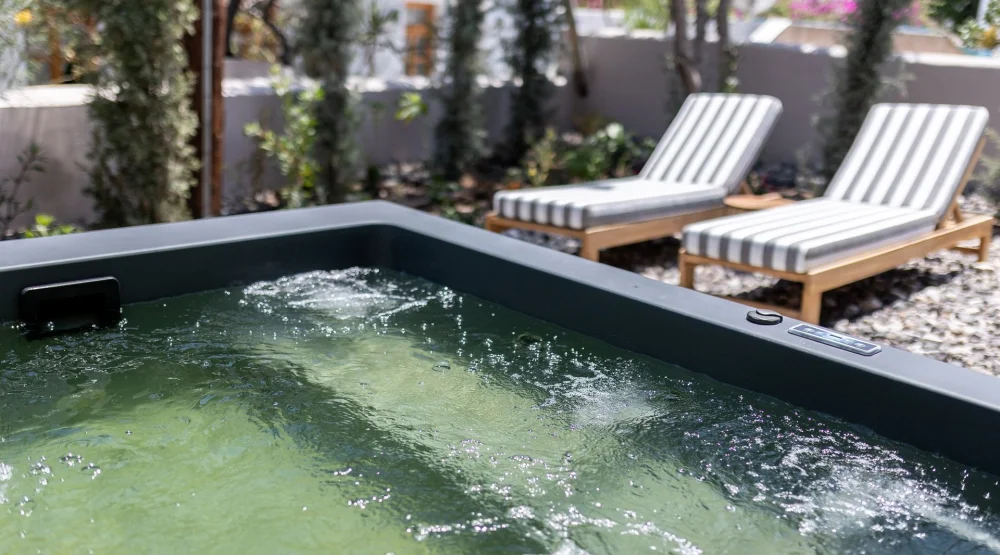 Grace Suite with Outdoor Hot Tub at Aegean Gem Kamari