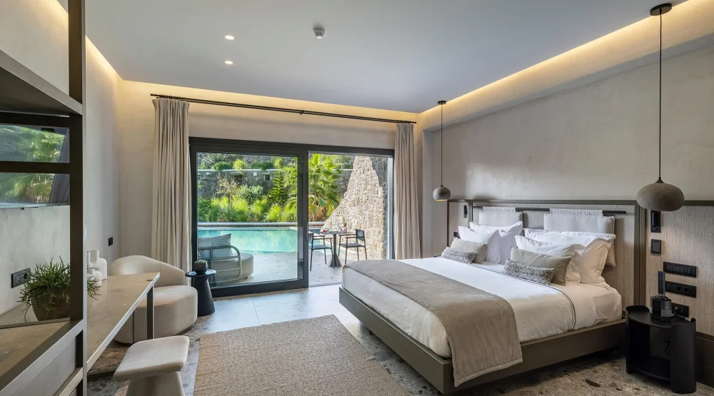 Premier Gardenfront Suite with Supreme Pool at Aeonic Suites & Spa