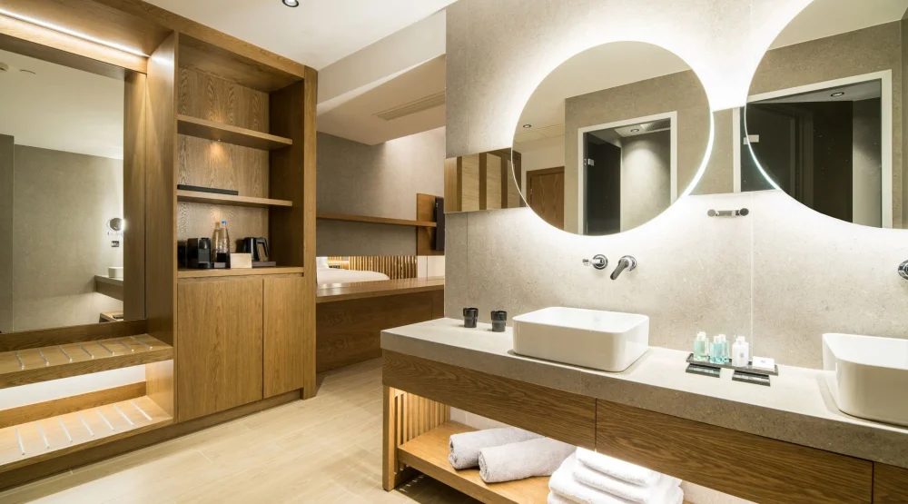 Azure Junior Suite at AKASHA Beach Hotel & Spa