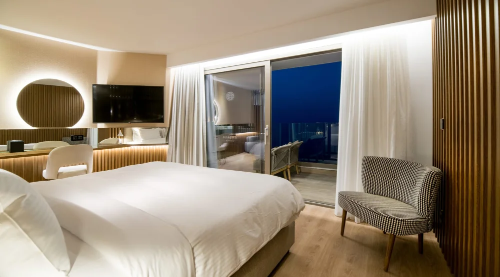 Dazzling Suite Outdoor Hot Tub at AKASHA Beach Hotel & Spa