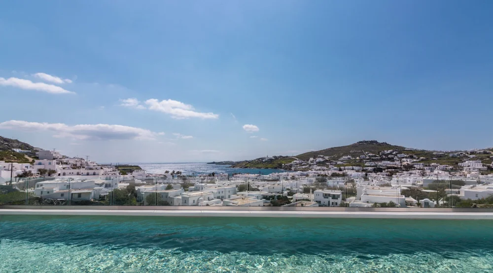 Platinum Suite with Private Balcony Pool & Sea View at Amperian Mykonos
