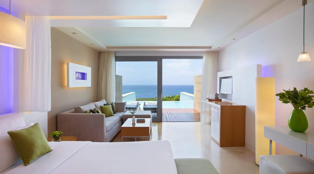 Amus Suite with Private Pool Sea View at Amus Hotel & Spa