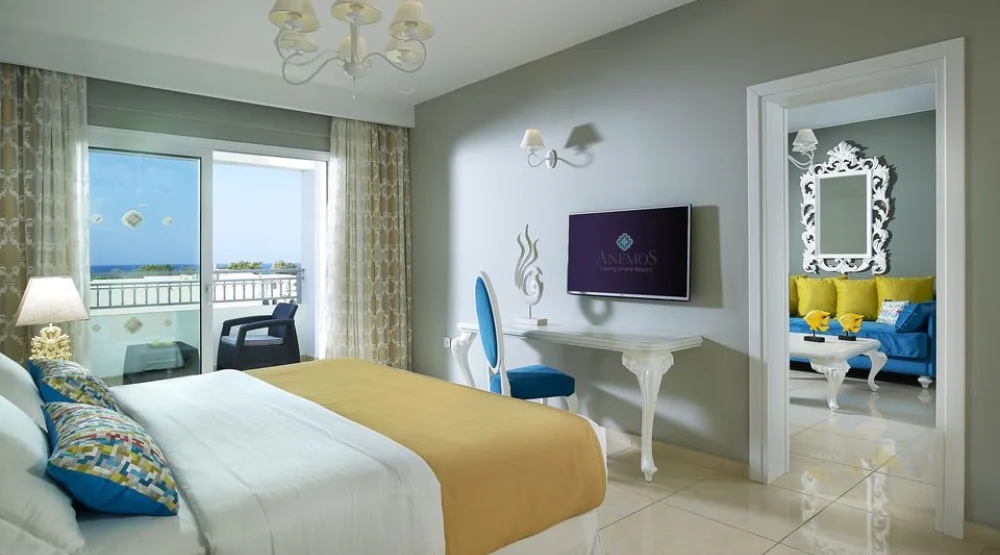 Deluxe Suite Sea View at Anemos Luxury Grand Resort