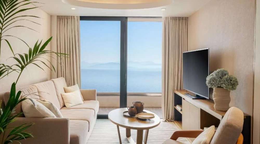 Ionian Sea View Corner Suite at Angsana Corfu Resort & Spa