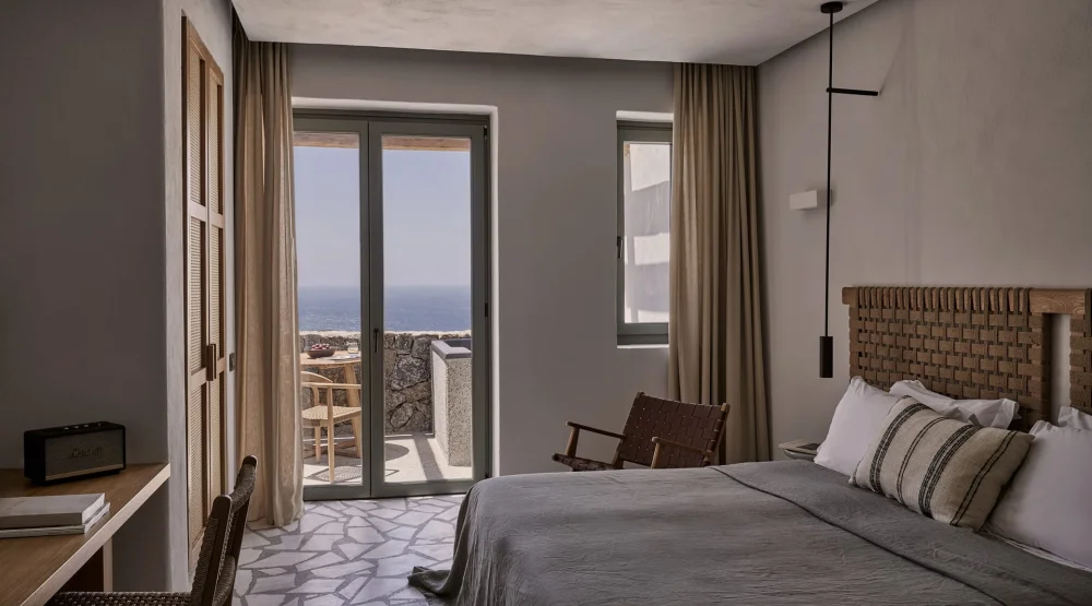 Junior Suite Sea View with Outdoor Jacuzzi at Archipelagos All Suites