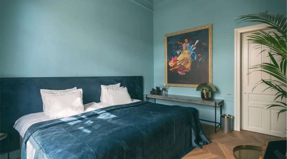 Eretria Suite with Walk-in Rain Shower at Aristide Hotel Syros