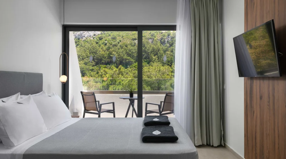 Deluxe Room with Mountain Or Garden View at Atalanti Boutique Hotel