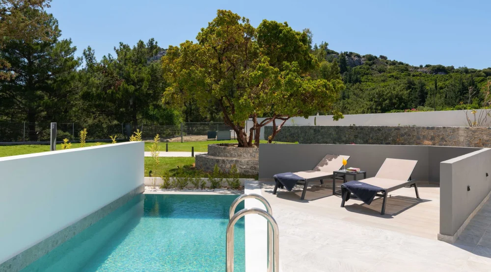 Suite with Private Pool at Atalanti Boutique Hotel