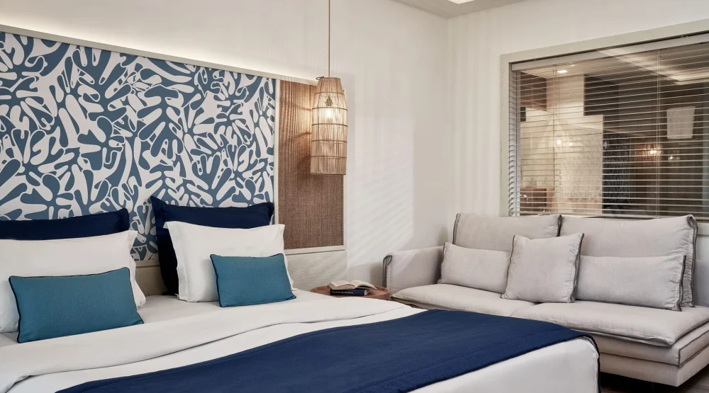 Deluxe Double Room Sea View at Atlantica Aegean Blue