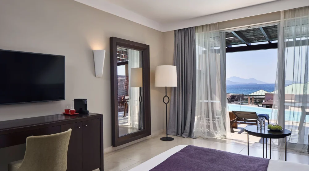 Twin / Double Room Swim Up Sea View at Atlantica Belvedere Resort