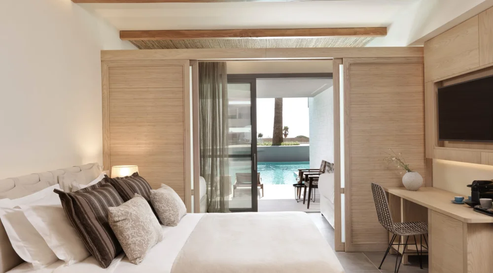 Family Room Swim Up Pool View at Atlantica Dreams Resort